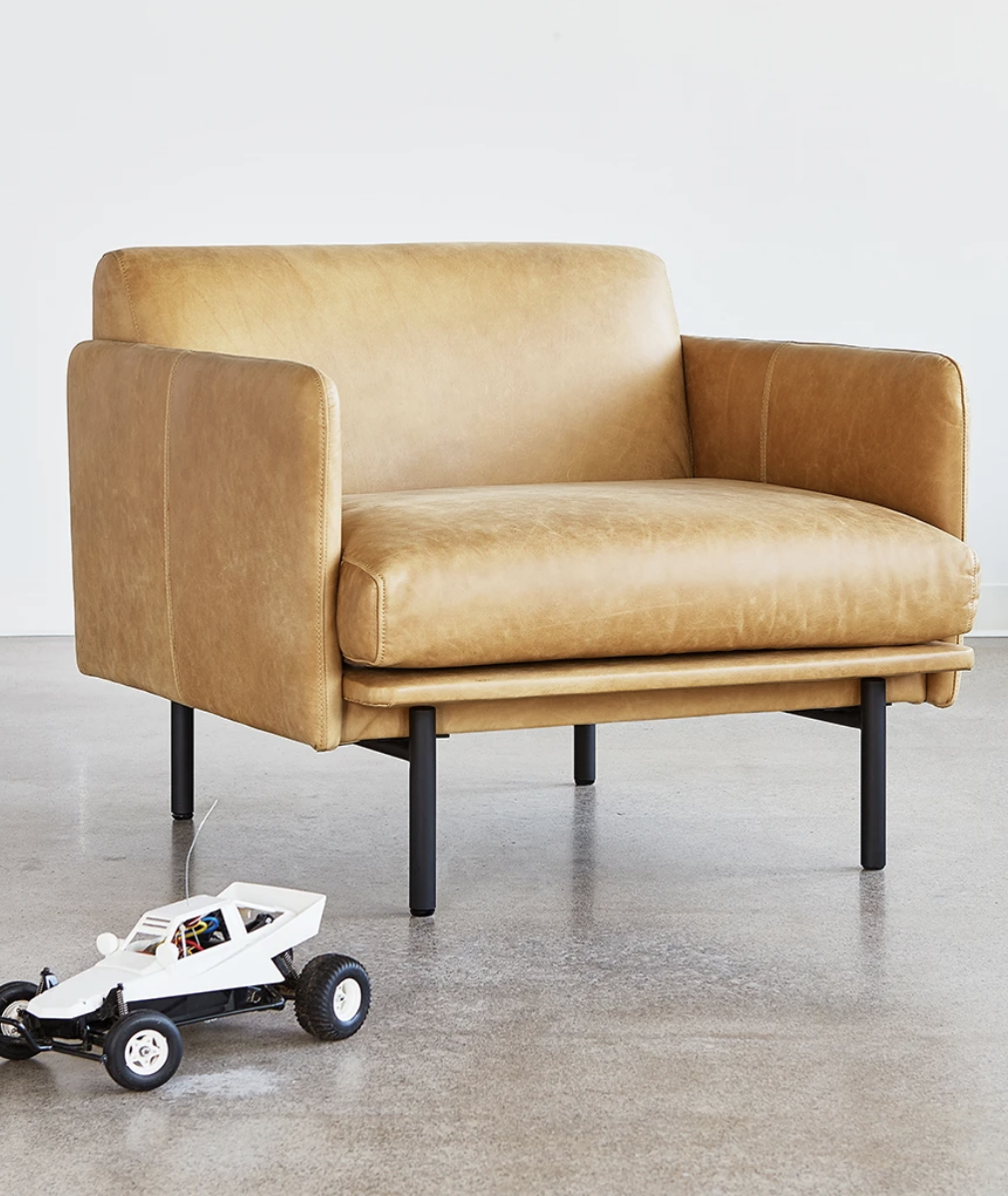 Foundry Leather Chair - More Options