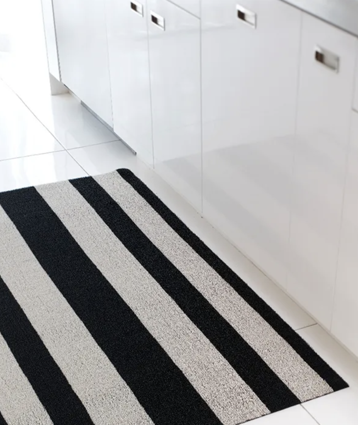 Bold Stripe Shag Floormat - More Options