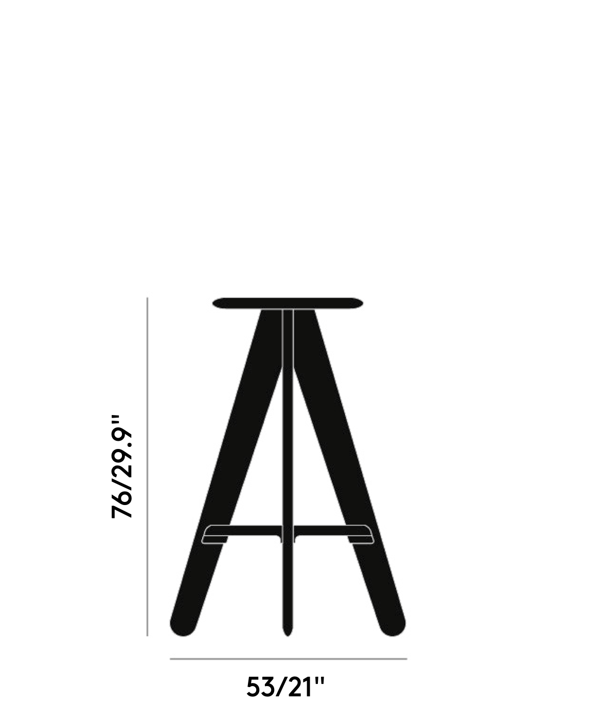 Slab Bar Stool - More Options