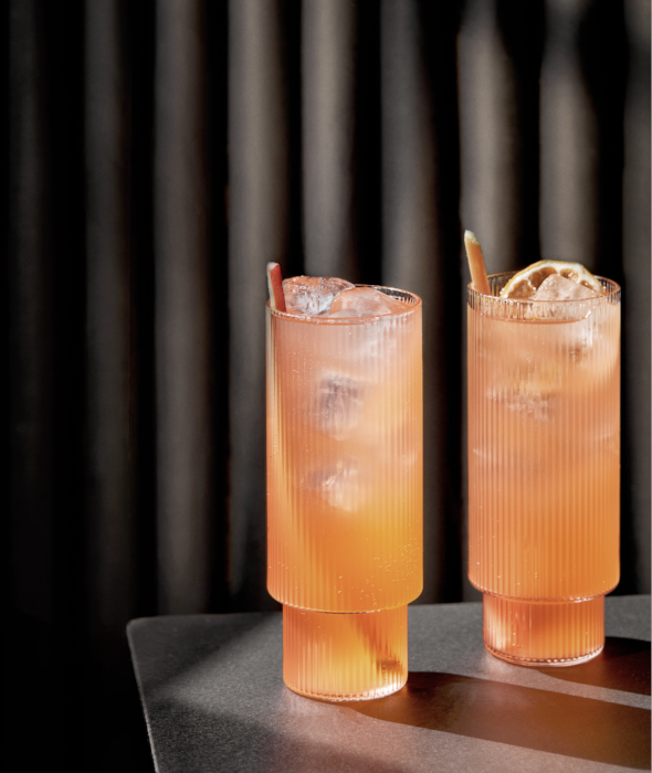Ripple Long Drink Glasses set/4 Ferm Living - BEAM // Design Store