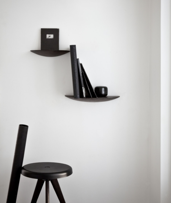Gridy Fungi Shelves Dark Oak Menu - BEAM // Design Store