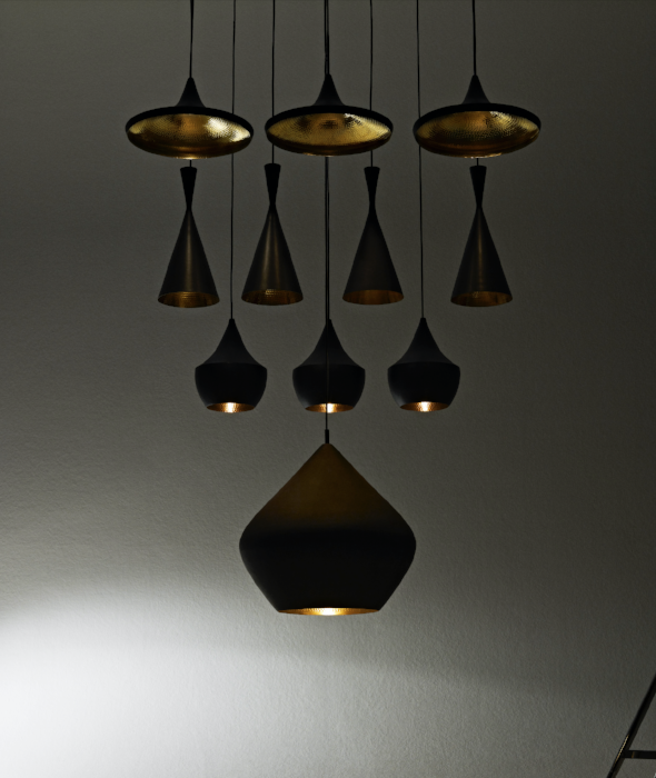 Beat Tall Pendant - 4 Colors - BEAM