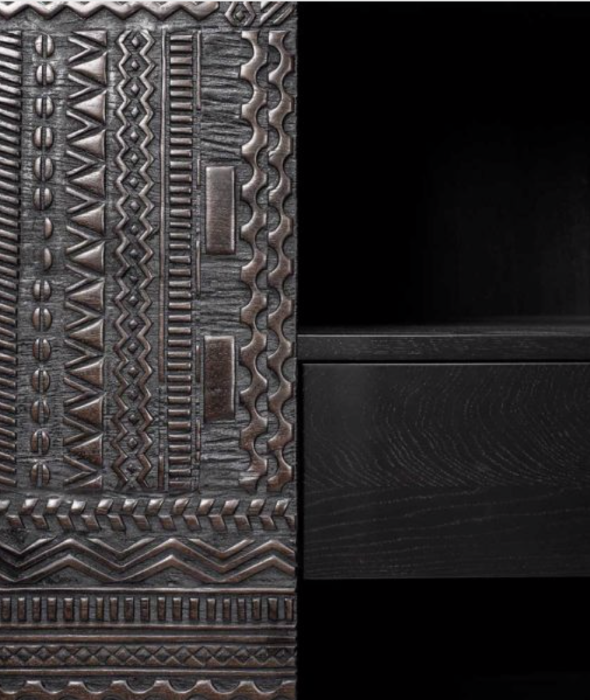 Ancestors Tabwa Storage Cupboard - 2 Doors Ethnicraft - BEAM // Design Store