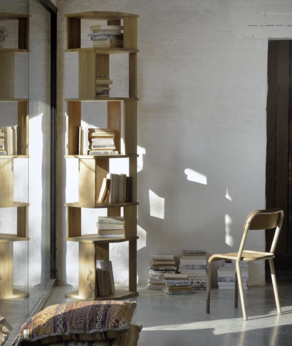 Stairs Column Storage Rack Ethnicraft - BEAM // Design Store