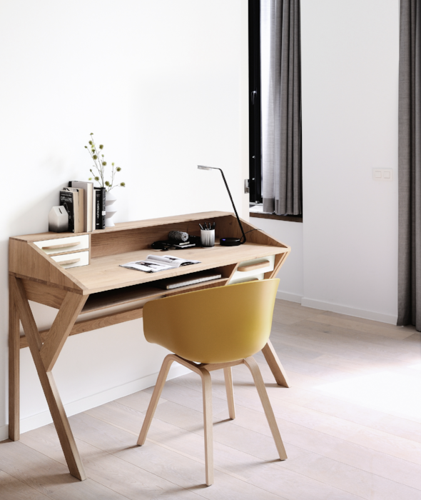 Origami Desk - 2 Colors Ethnicraft - BEAM // Design Store