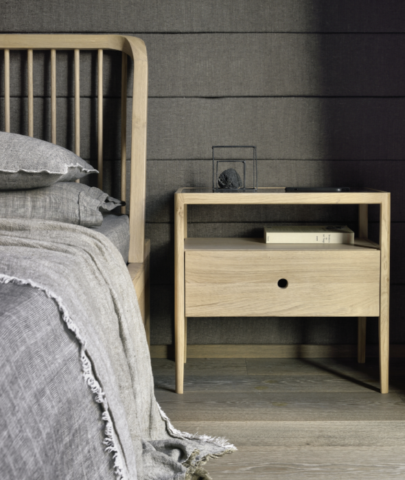Spindle Side Table - 2 Colors Ethnicraft - BEAM // Design Store