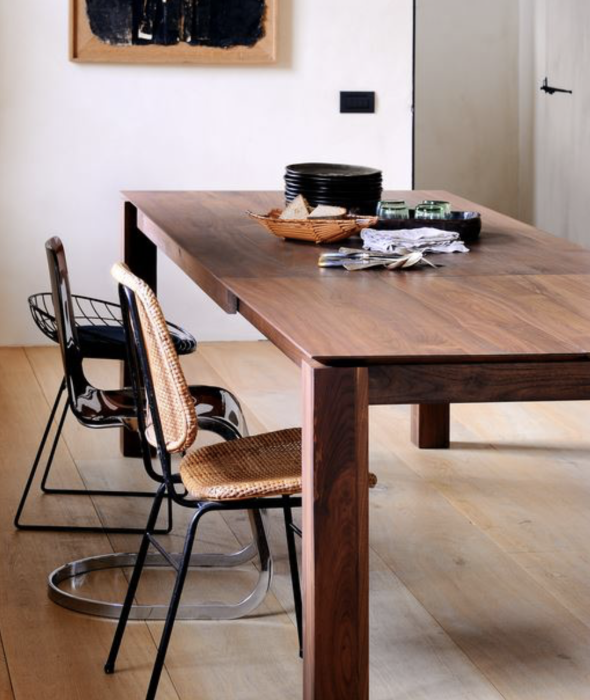 Slice Extendable Dining Table - 2 Colors Ethnicraft - BEAM // Design Store