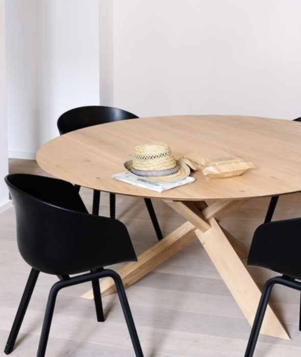 Circle Dining Table - 2 Sizes Ethnicraft - BEAM // Design Store
