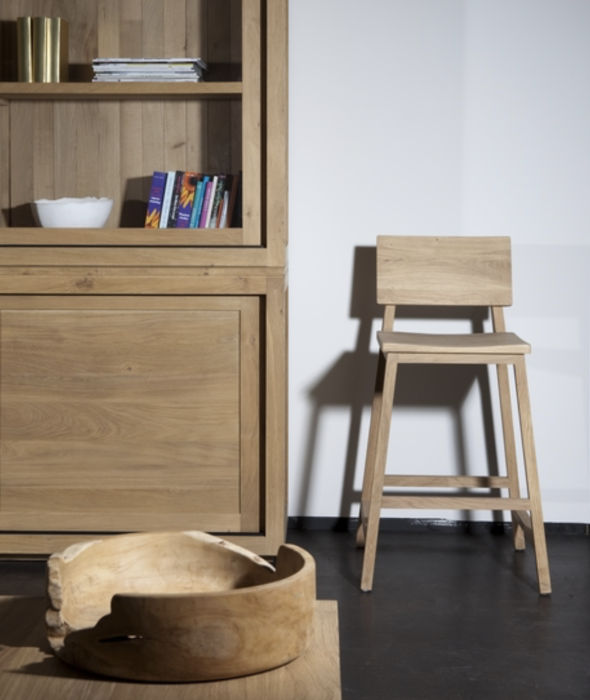 N Counter + Bar Stools Set/2 Ethnicraft - BEAM // Design Store