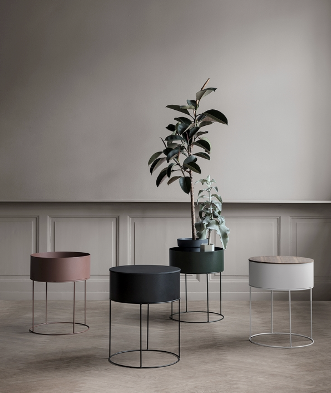 Plant Box / End Table - 5 Colors Ferm Living - BEAM // Design Store