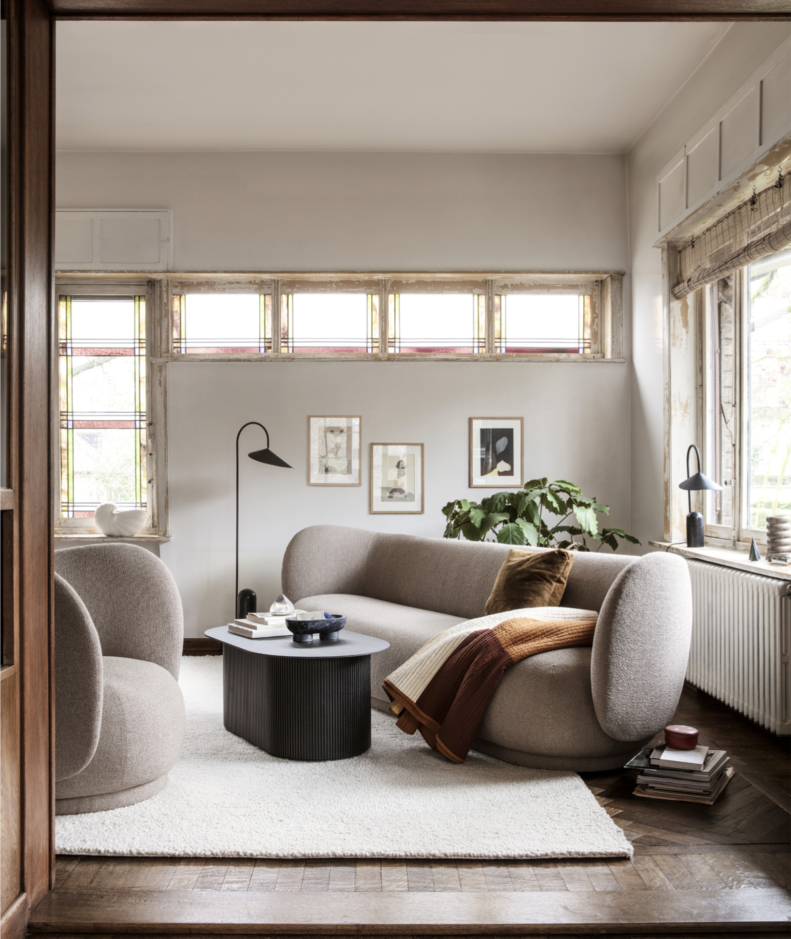 Rico 3 Seat Sofa - 15 Colors Ferm Living - BEAM // Design Store