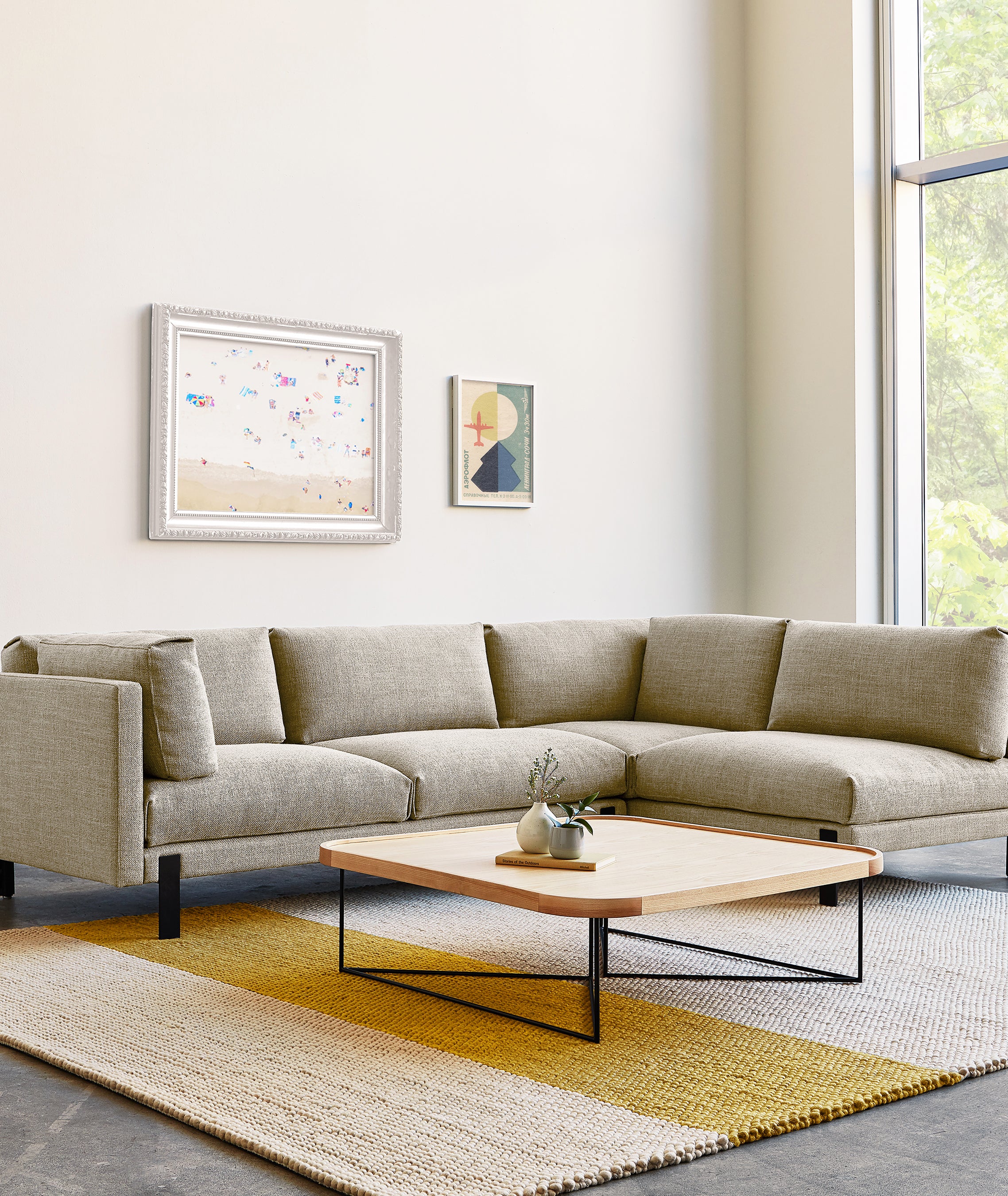 Silverlake Sectional - 3 Colors Gus* Modern - BEAM // Design Store