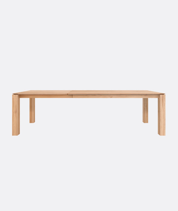 Slice Extendable Dining Table - 2 Colors Ethnicraft - BEAM // Design Store