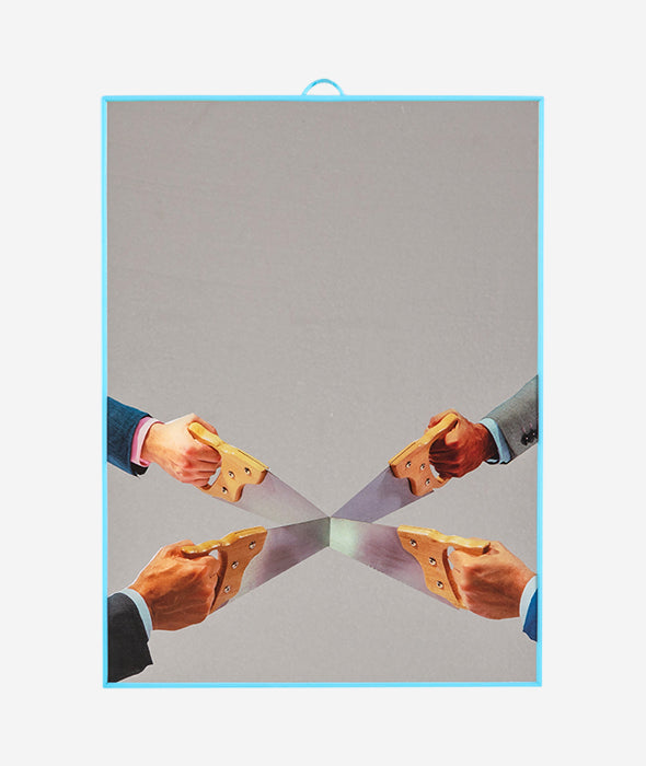 Toiletpaper Saws Mirror