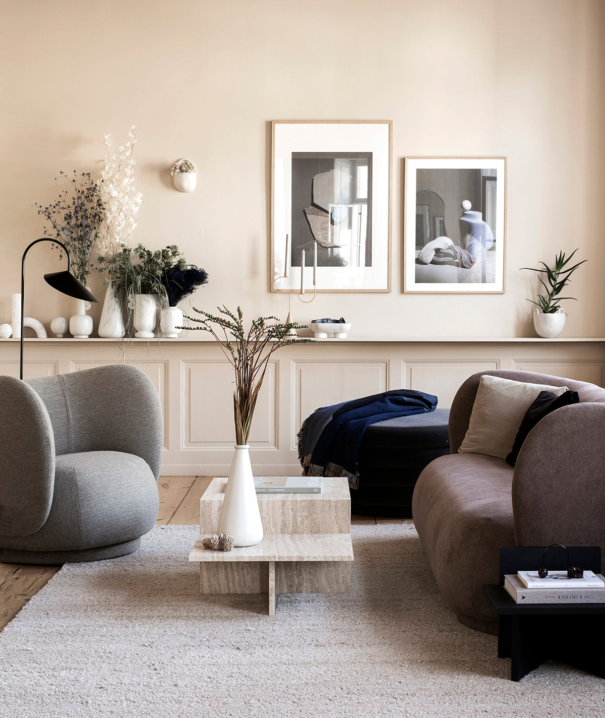 Rico 3 Seat Sofa - 15 Colors Ferm Living - BEAM // Design Store