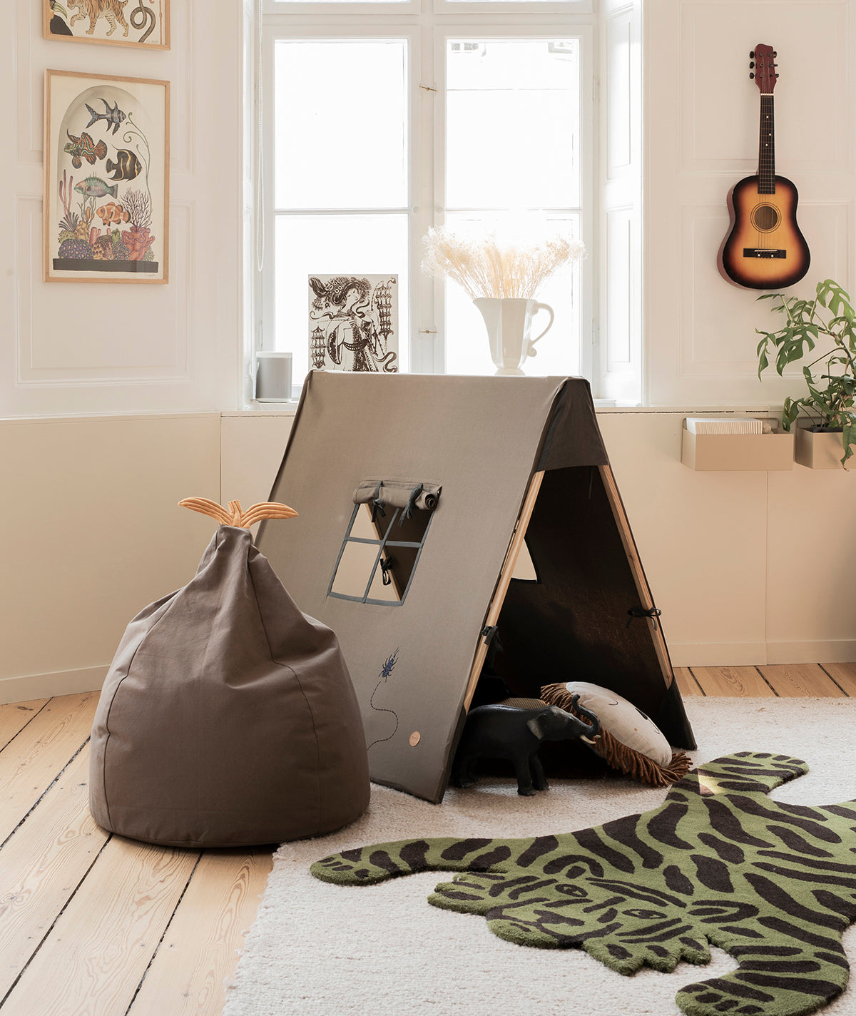 Safari Tufted Rug Tiger Ferm Living - BEAM // Design Store