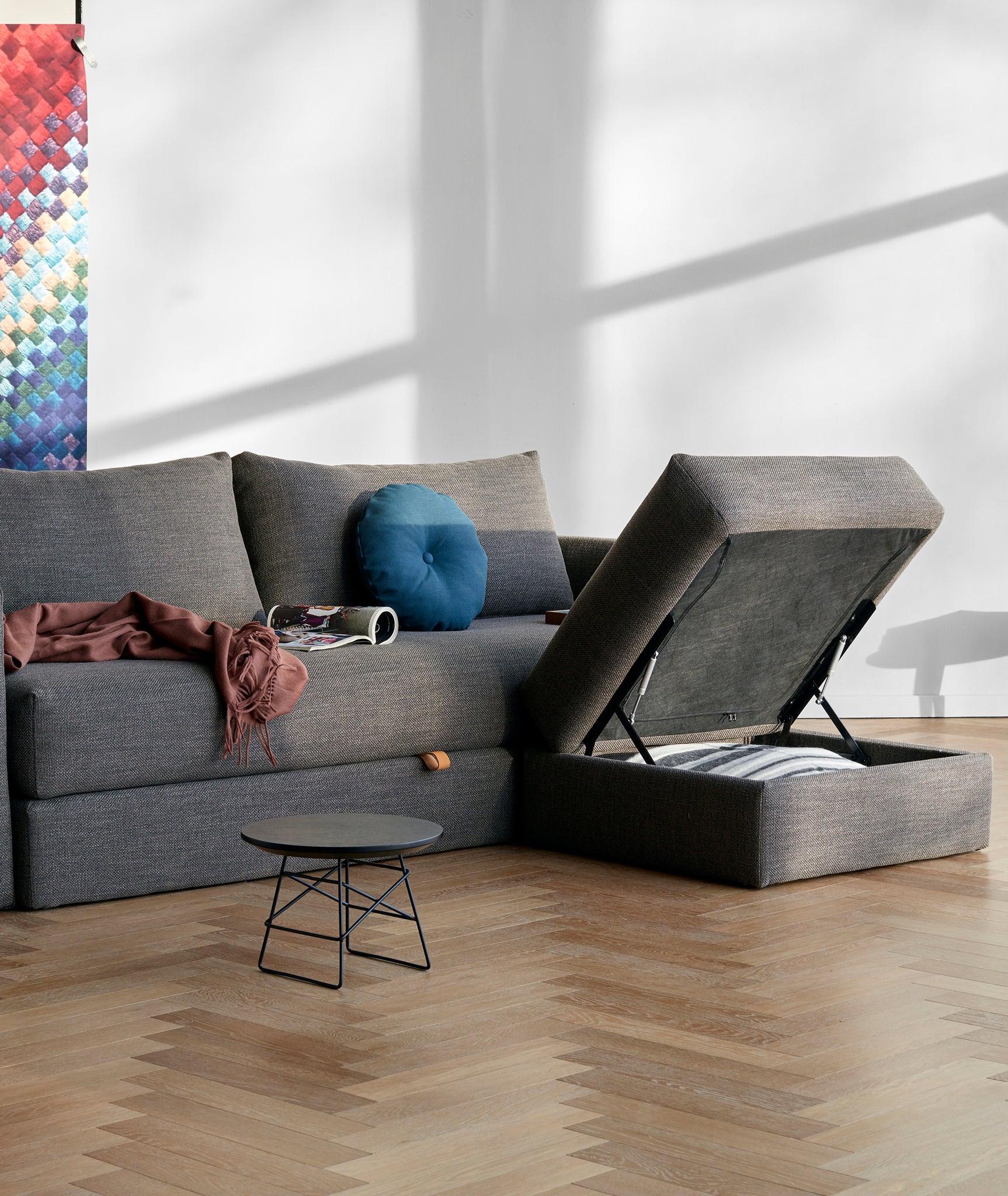 Cornila Puff Storage Ottoman - More Colors Innovation Living - BEAM // Design Store