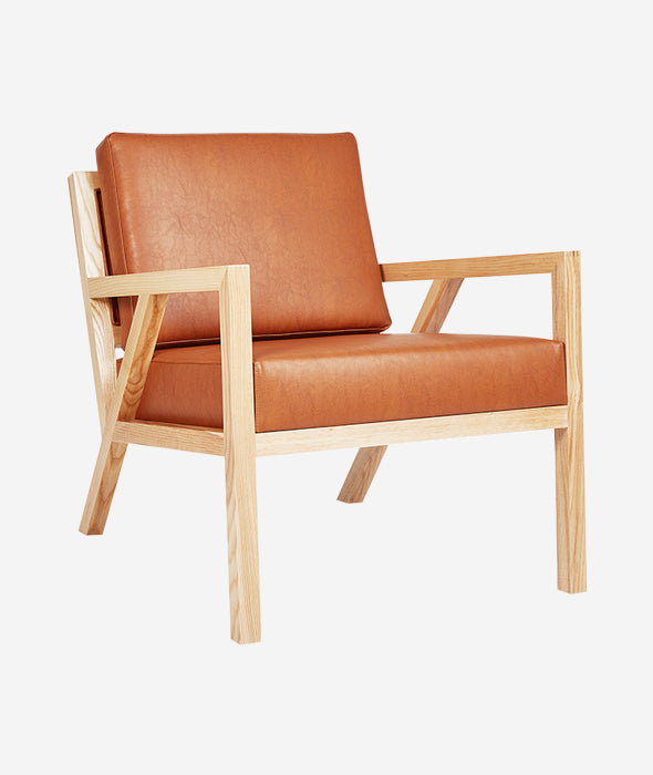 Truss Vegan Leather Chair - 2 Colors Gus* Modern - BEAM // Design Store