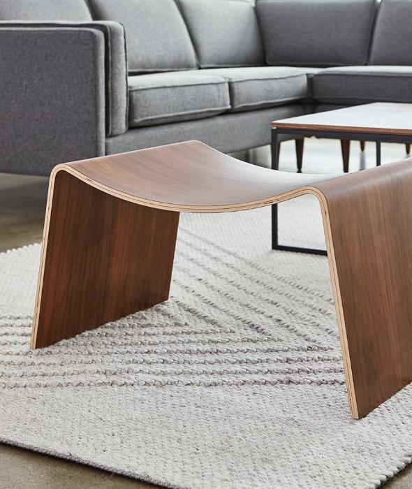 Wave Stool - 2 Colors Gus* Modern - BEAM // Design Store