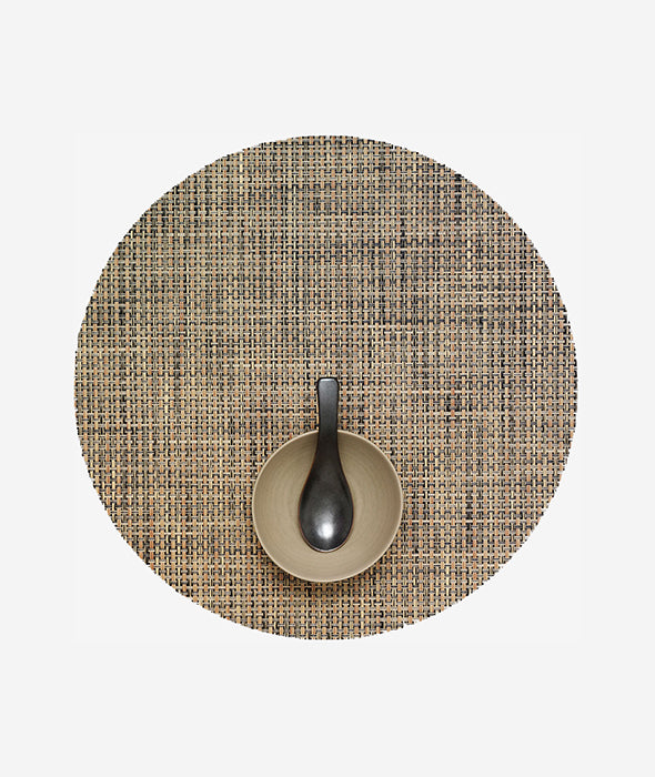 Basketweave Round Placemat Set/4 - More Options