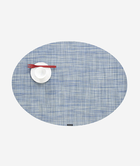 Mini Basketweave Oval Placemat Set/4 - More Options