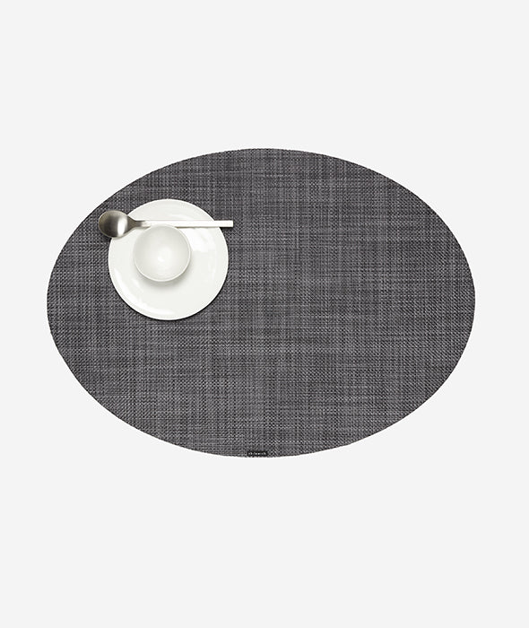 Mini Basketweave Oval Placemat Set/4 - More Options