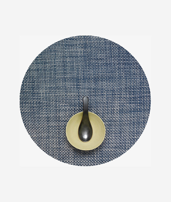 Basketweave Round Placemat Set/4 - More Options