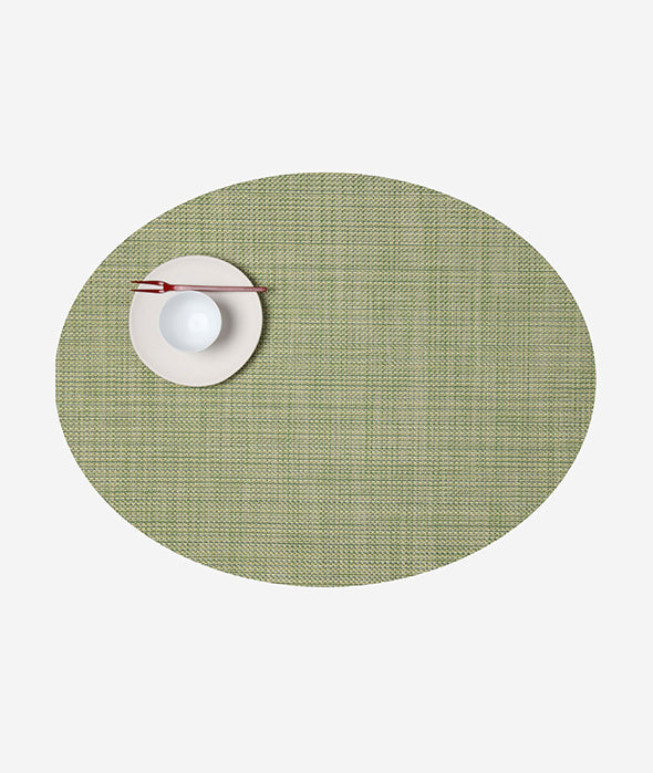 Mini Basketweave Oval Placemat Set/4 - More Options
