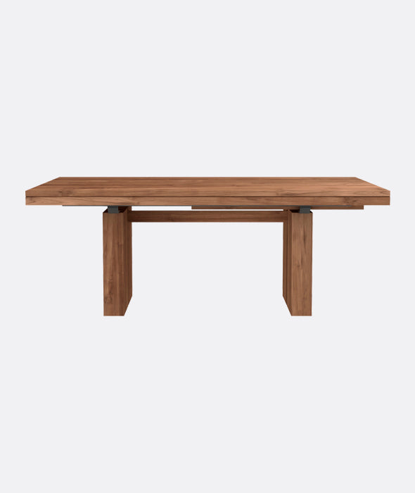 Double Extendable Dining Table - 2 Colors Ethnicraft - BEAM // Design Store
