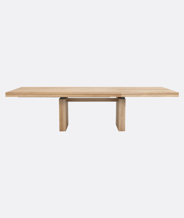 Double Extendable Dining Table - 2 Colors Ethnicraft - BEAM // Design Store