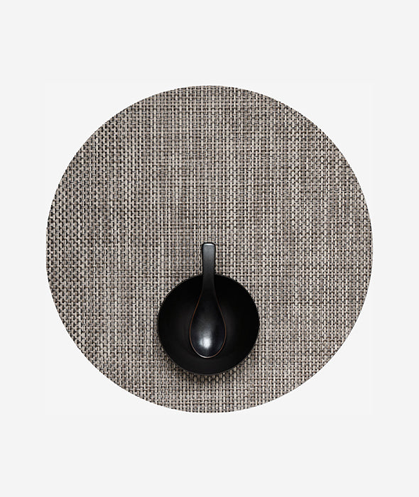 Basketweave Round Placemat Set/4 - More Options