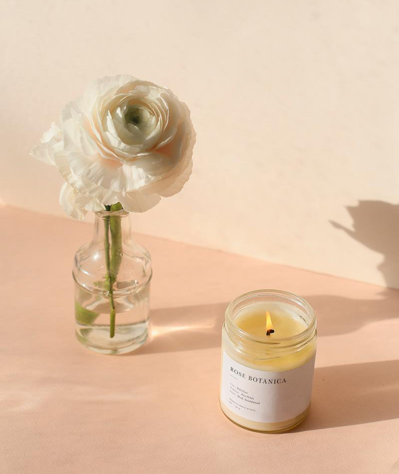 Rose Botanica Minimalist Candle