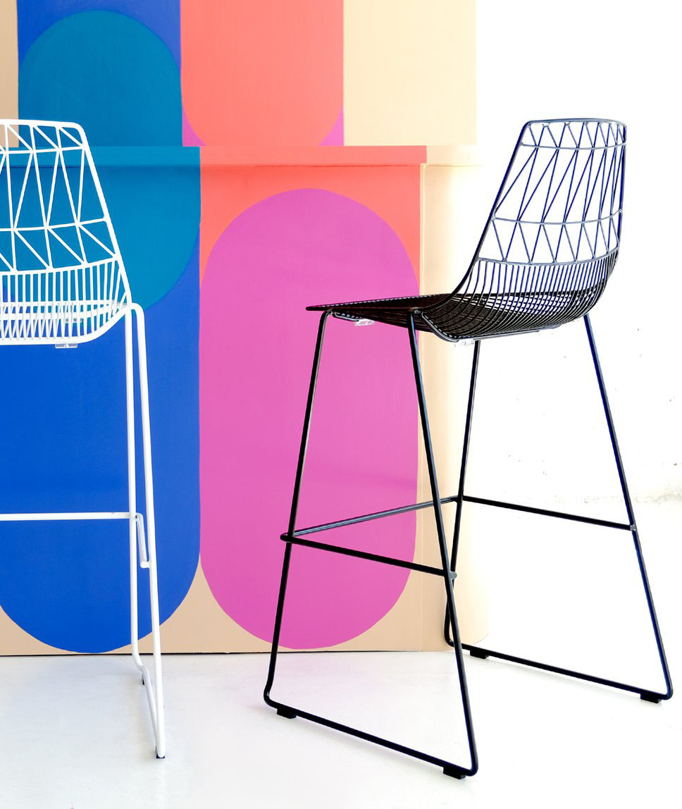 Lucy Stacking Bar Stool - 2 Colors Bend Goods - BEAM // Design Store