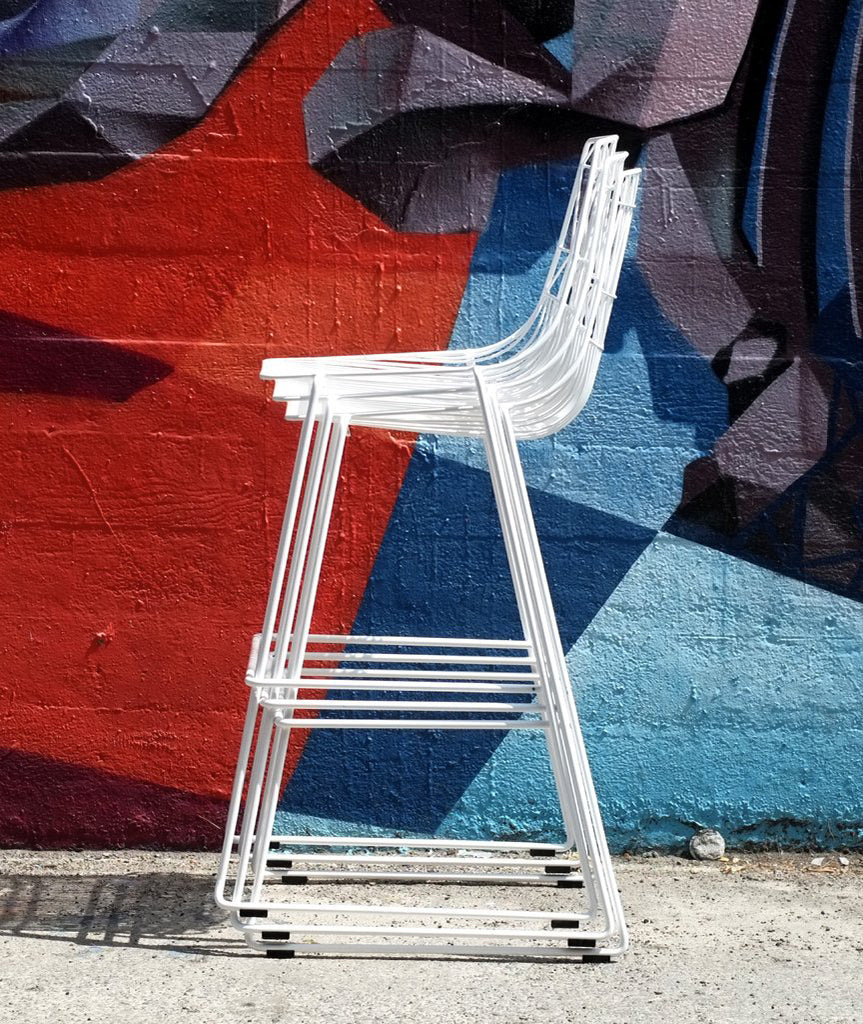 Lucy Stacking Bar Stool - 2 Colors Bend Goods - BEAM // Design Store