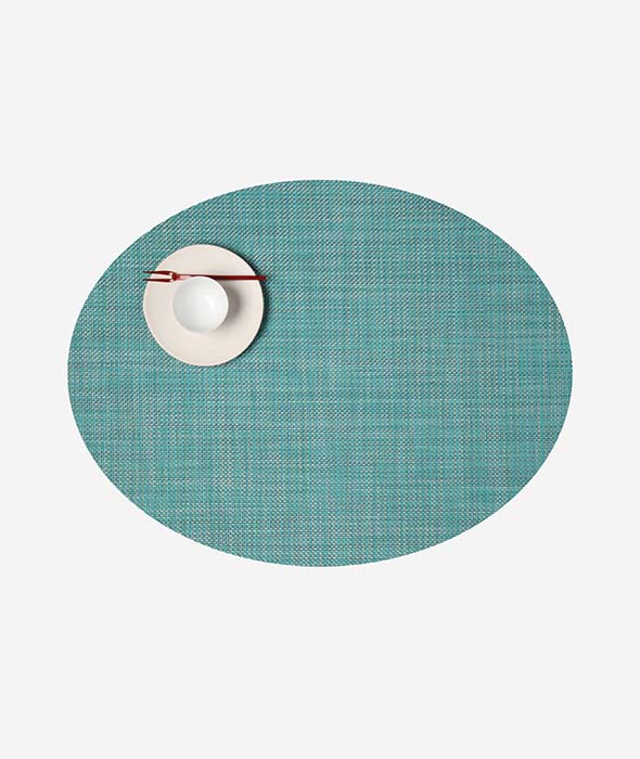 Mini Basketweave Oval Placemat Set/4 - More Options