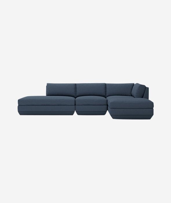 Podium Modular 4-PC Lounge Sectional B - More Options